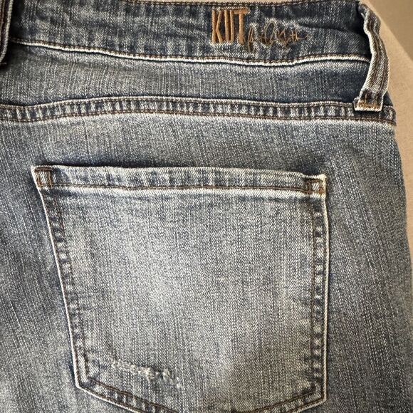 Kut from the Kloth ‘Katy’ Ankle Straight Leg in Cornflower Size 14 - Picture 8 of 14